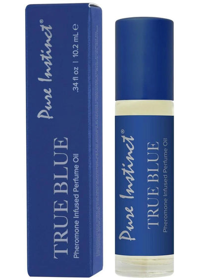 Pure Instinct True Blue Pheromone Infused Perfume Oil, .34oz