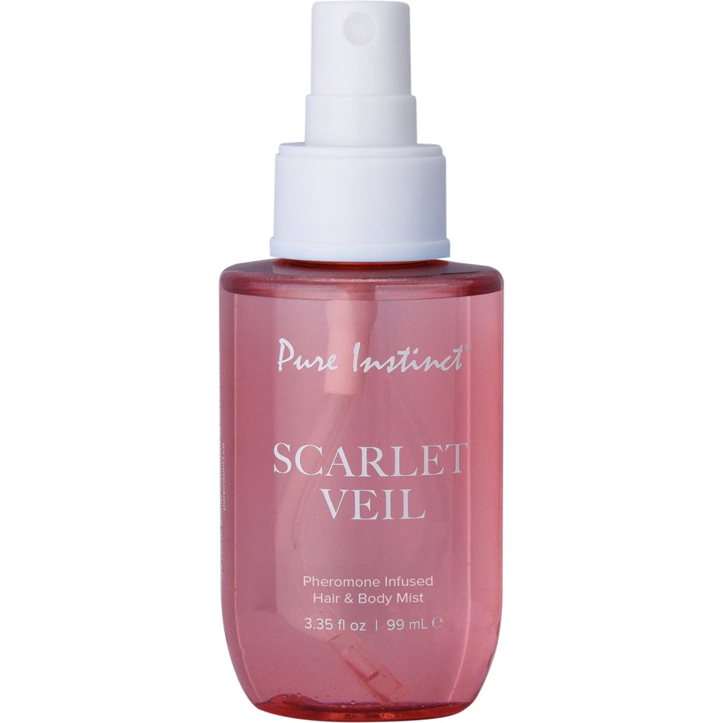 Pure Instinct Pheromone Hair & Body Mist, Scarlett Veil, 3.35oz