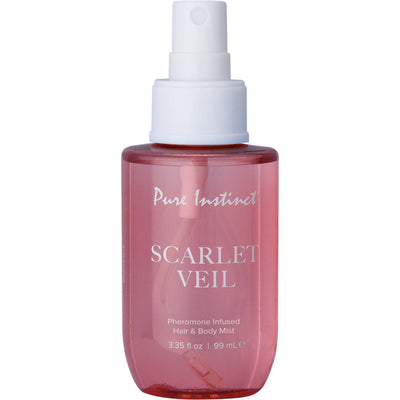 Pure Instinct Pheromone Hair & Body Mist, Scarlett Veil, 3.35oz