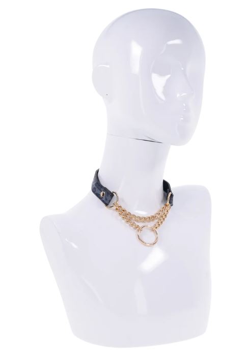 Cougar Faux Leather Day Collar