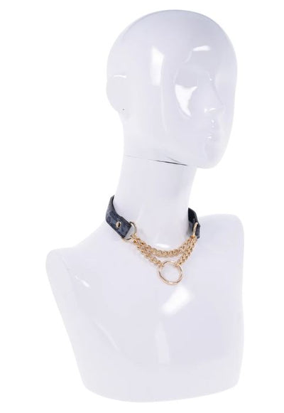 Cougar Faux Leather Day Collar