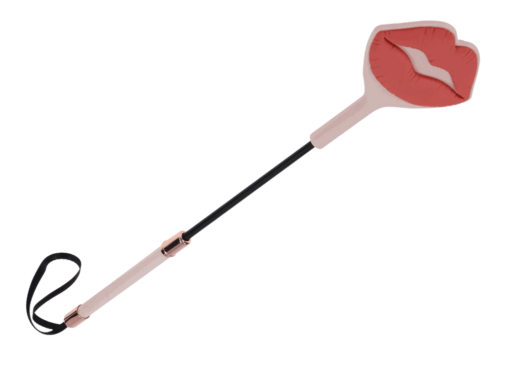 Peaches 'n CreaMe Lips Kiss Spanking Crop