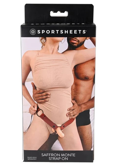 Sportsheets Saffron Red Monte Strap-On Harness