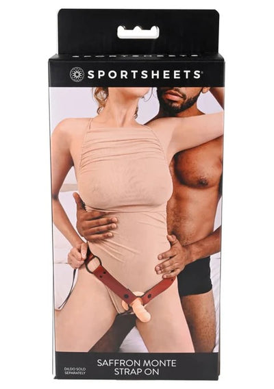 Sportsheets Saffron Red Monte Strap-On Harness
