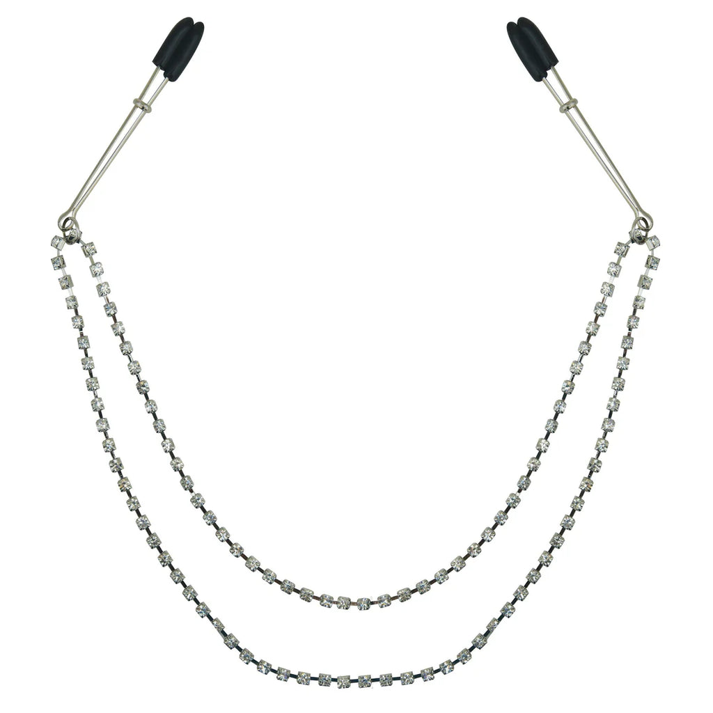 Sincerely Bling Rhinestone Nipple Clips by Sportsheets