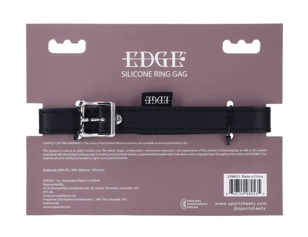 Sportsheets Edge Silicone Ring Gag