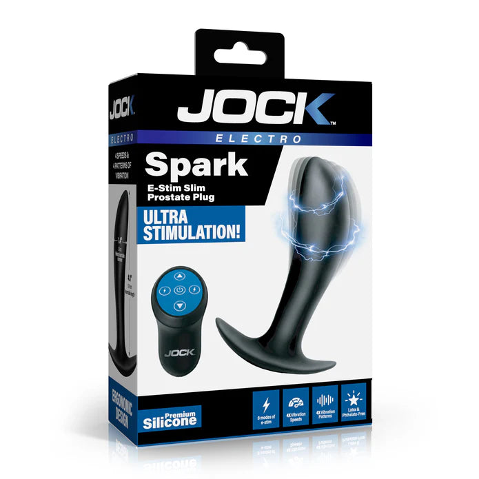 Jock Spark E-Stim Slim Prostate Plug