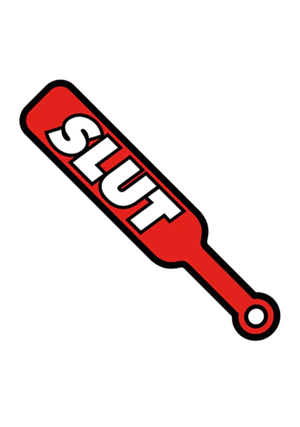 Slut Paddle Enamel Pin