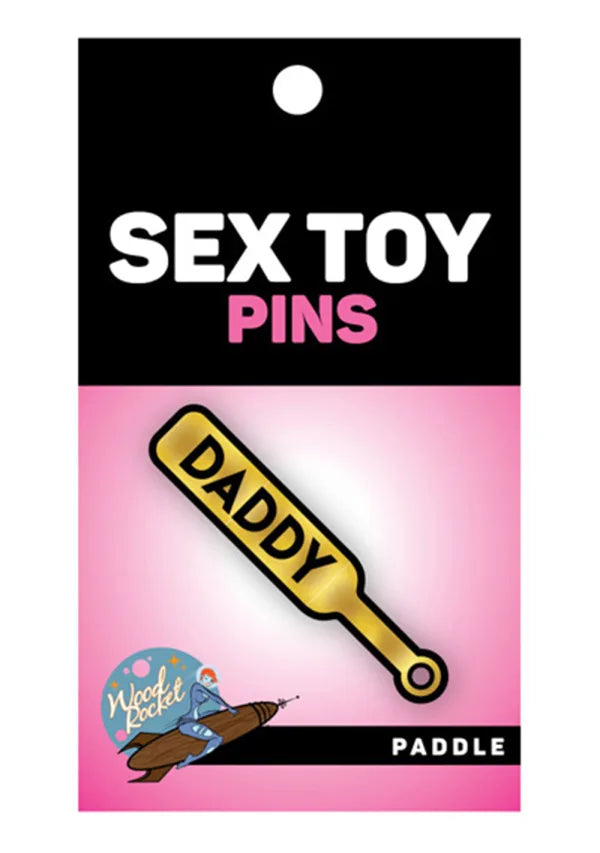 Daddy Paddle Enamel Pin