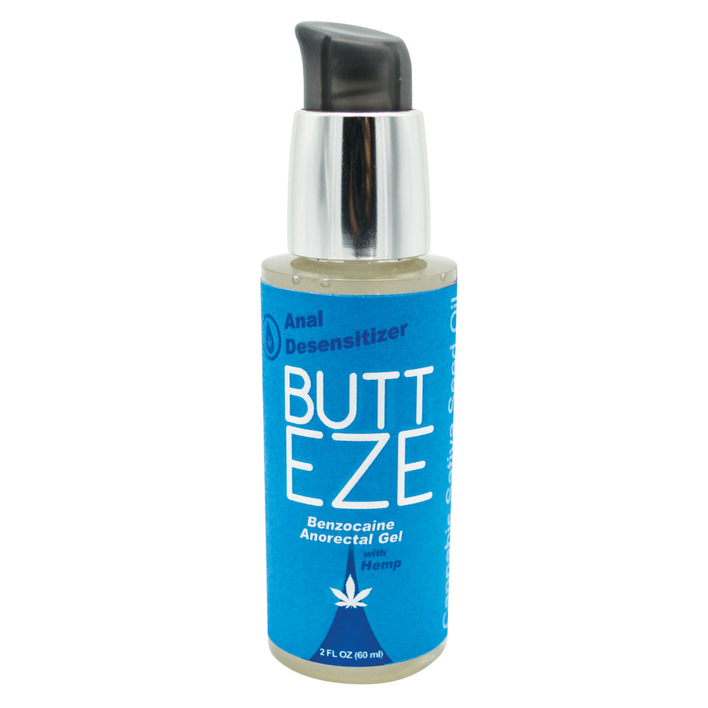 Butt Eze Desensitizing Lubricant w/Hemp Seed Oil – 2 oz