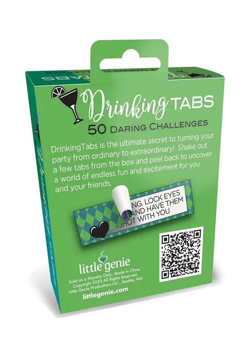 50 Tabs Drinking Game - 50 Pull-Tab Challenges