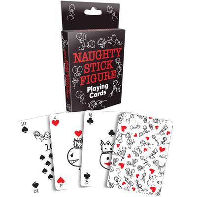 Naughty Stick Figure Playing Cards