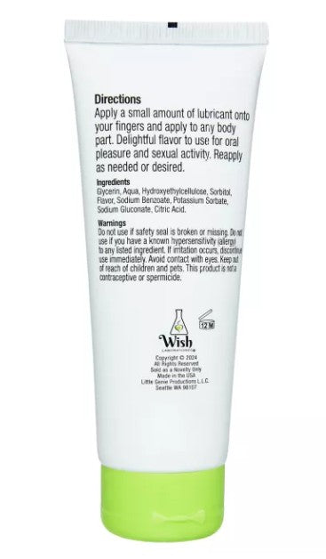 Smack Tarts Lickable Jelly Lube in Green Apple 4oz