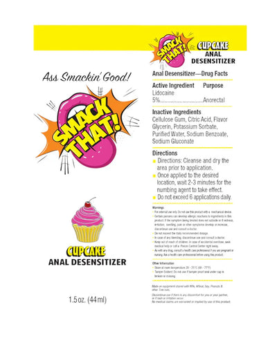 Smack That Cupcake Anal Desensitizer 1.5oz
