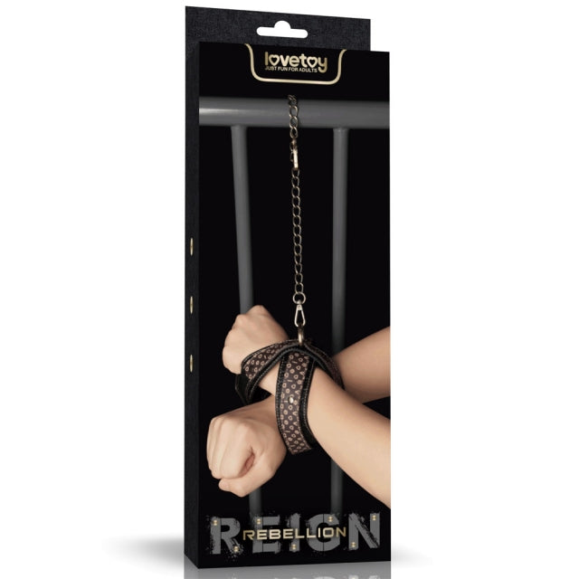 Rebellion Reign Designer Criss-Cross Handcuffs