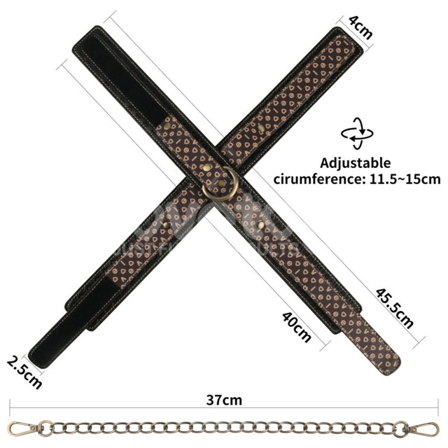 Rebellion Reign Designer Criss-Cross Handcuffs