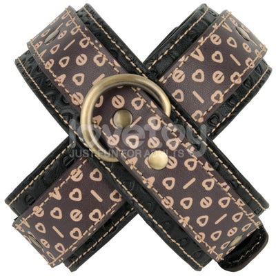 Rebellion Reign Designer Criss-Cross Handcuffs