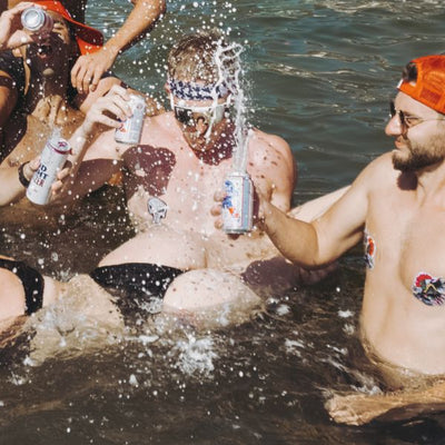 Punisher: Glittering Skull Nipple Pasties, White/Black, One Size