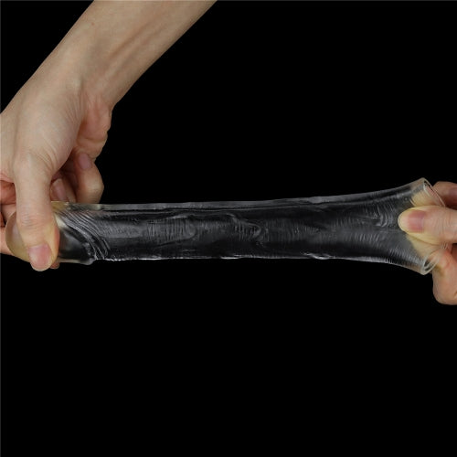 Flawless Clear Penis Sleeve, Add 1 Inch
