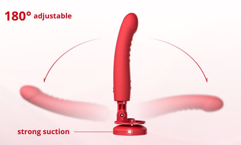 Lovense Mission 2 Vibrating Suction Cup Dildo With Advance Touch-Sense Technology