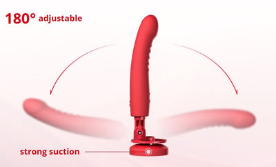 Lovense Mission 2 Vibrating Suction Cup Dildo With Advance Touch-Sense Technology