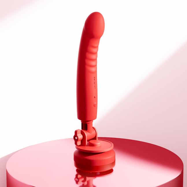 Lovense Mission 2 Vibrating Suction Cup Dildo With Advance Touch-Sense