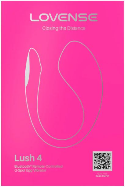Lovense Lush 4 Bluetooth App-Controlled G-Spot Egg Vibrator Lovense Lush 4 Bluetooth App-Controlled G-Spot Egg Vibrator