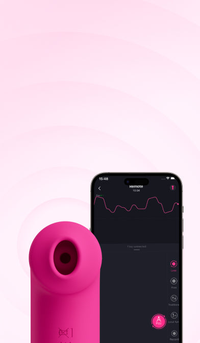 Lovense Fizz App-Controlled Clitoral Suction & Tapping Vibrator