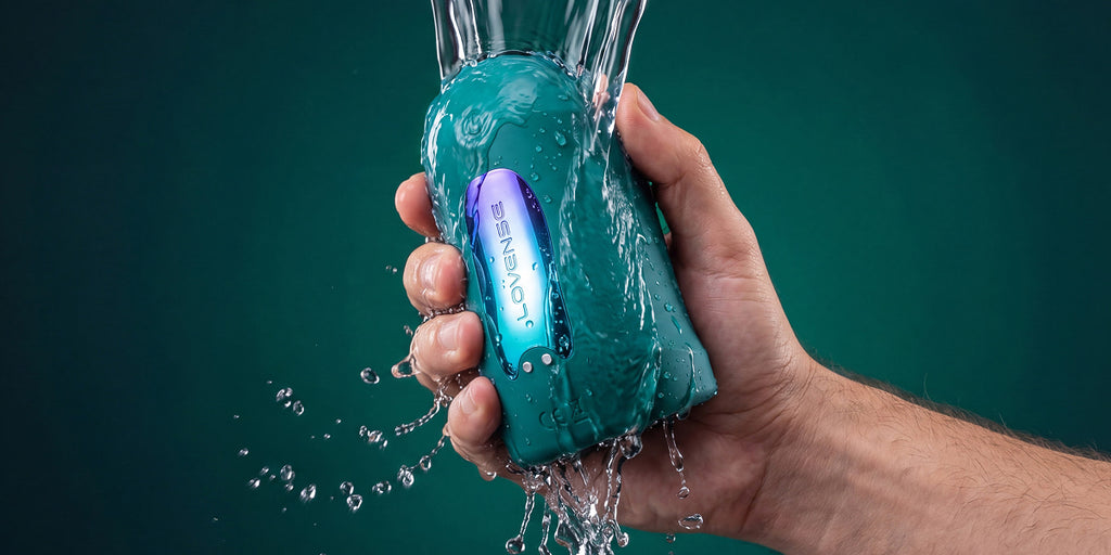 Lovense Gush 2 Motion App Controlled Vibrating & Oscillating Penis Massager