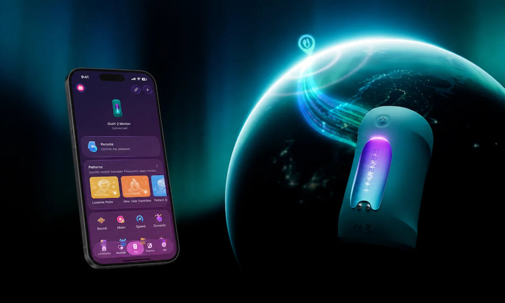 Lovense Gush 2 Motion - App Controlled Vibrating & Oscillating Penis Massager