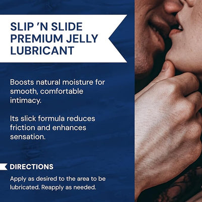 Swiss Navy Slip N’ Slide Water-Based Jelly Lubricant - 2 oz