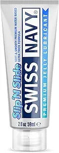 Swiss Navy Slip N’ Slide Water-Based Jelly Lubricant - 2 oz