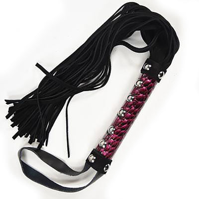 Fetish Pleasure Play Purple Snake Flogger