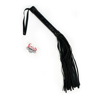 Fetish Pleasure Play Passionate Black Flogger