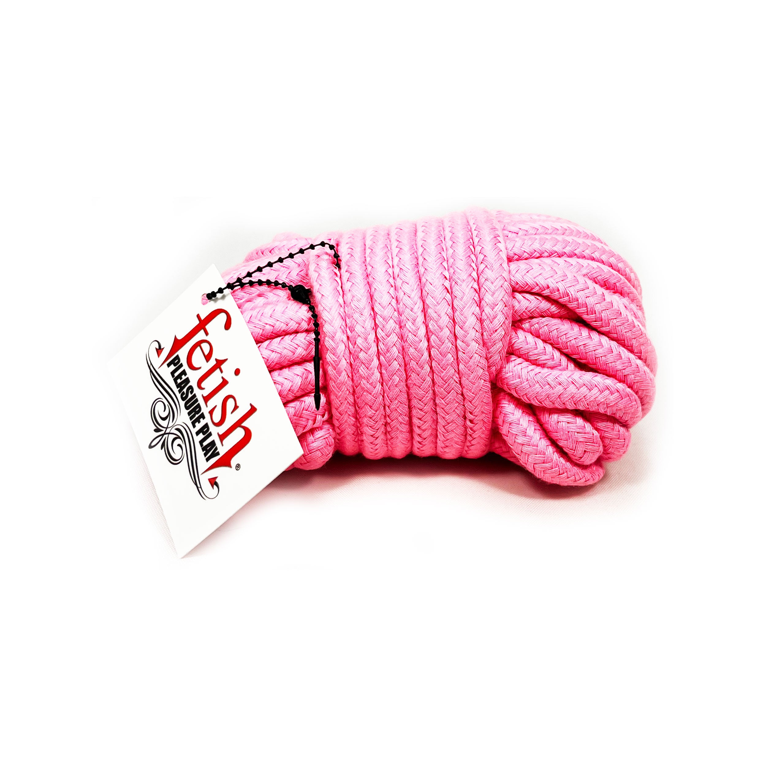 Get the Fetish Pleasure Play Pink Bondage Rope Only at Castle Megastore