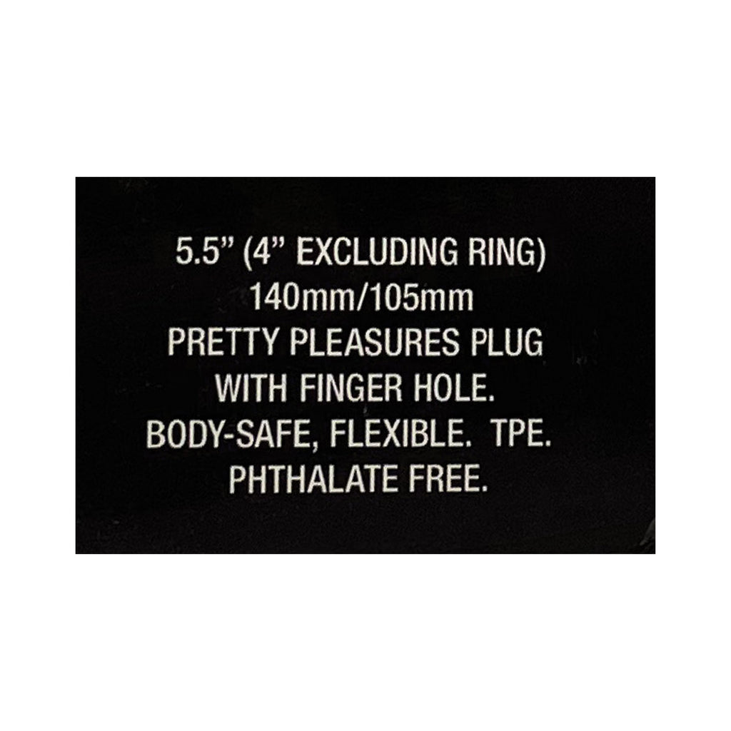 Pretty Pleasures Large Butt Plug