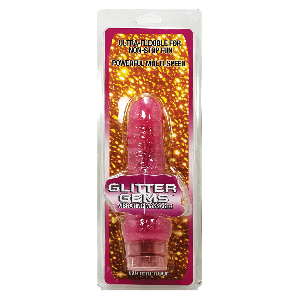 Glitter Gem Pink Vibrator