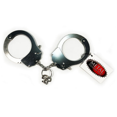 Fetish Pleasure Play Metal Handcuffs