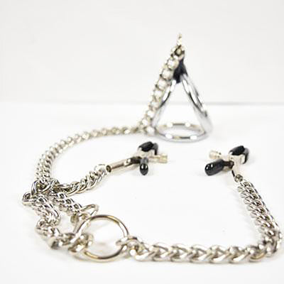 Fetish Pleasure Play Weighted Nipple Clamps