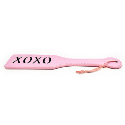 Fetish Pleasure Play Pink XOXO Paddle