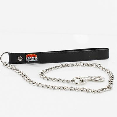 Spank Provocateur Black Leather Leash