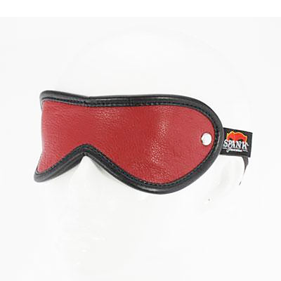 Spank Provocateur Red Leather Blindfold
