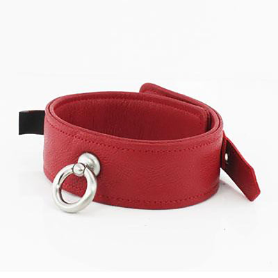 Spank Provocateur Red Leather Collar