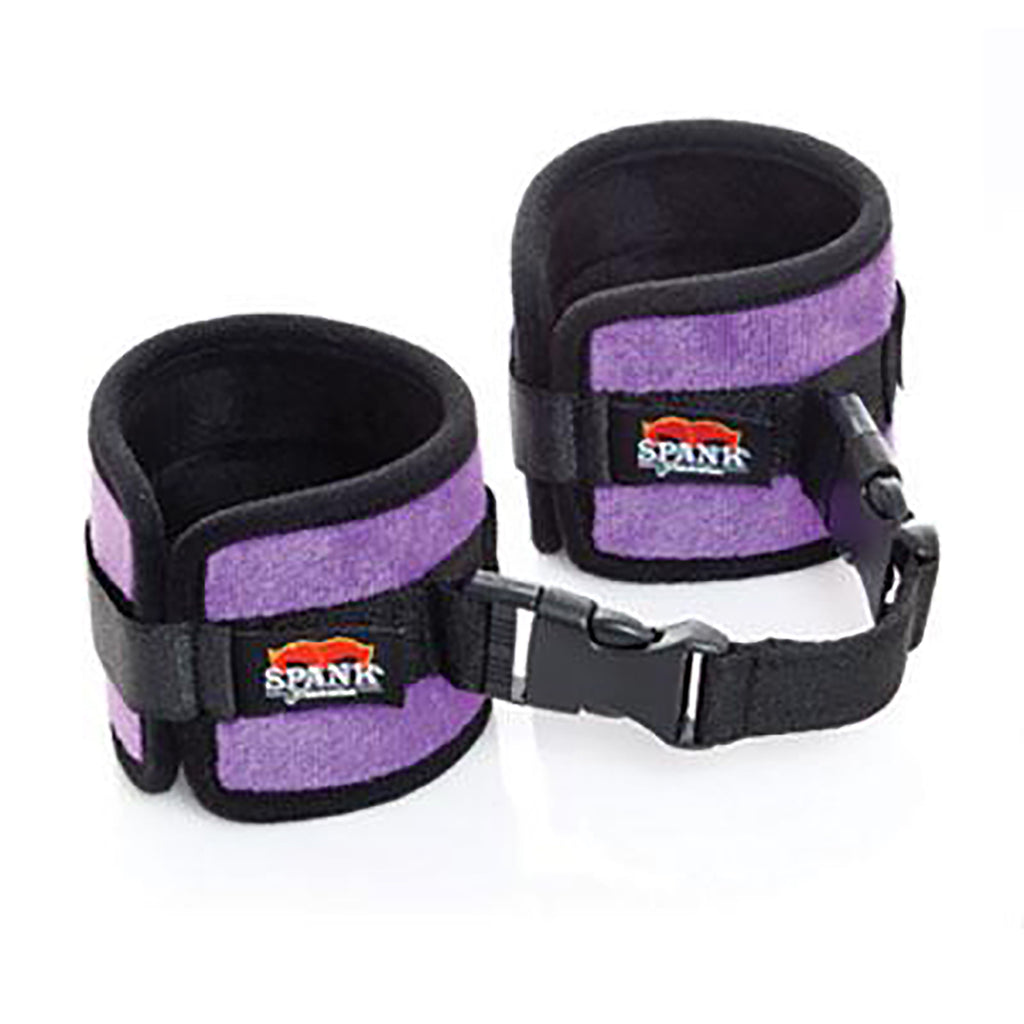 Spank Provocateur Plush Purple Wrist Restraints