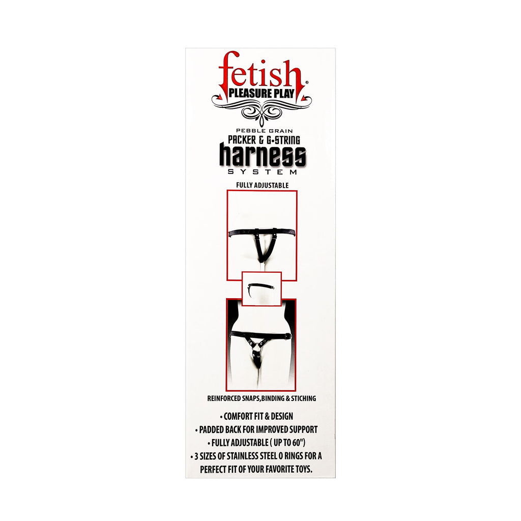 Fetish Pleasure Play Packer & G-string Harness