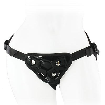 Fetish Pleasure Play Corset Strap On Harness