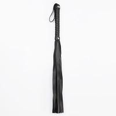 Fetish Pleasure Play Black Flogger