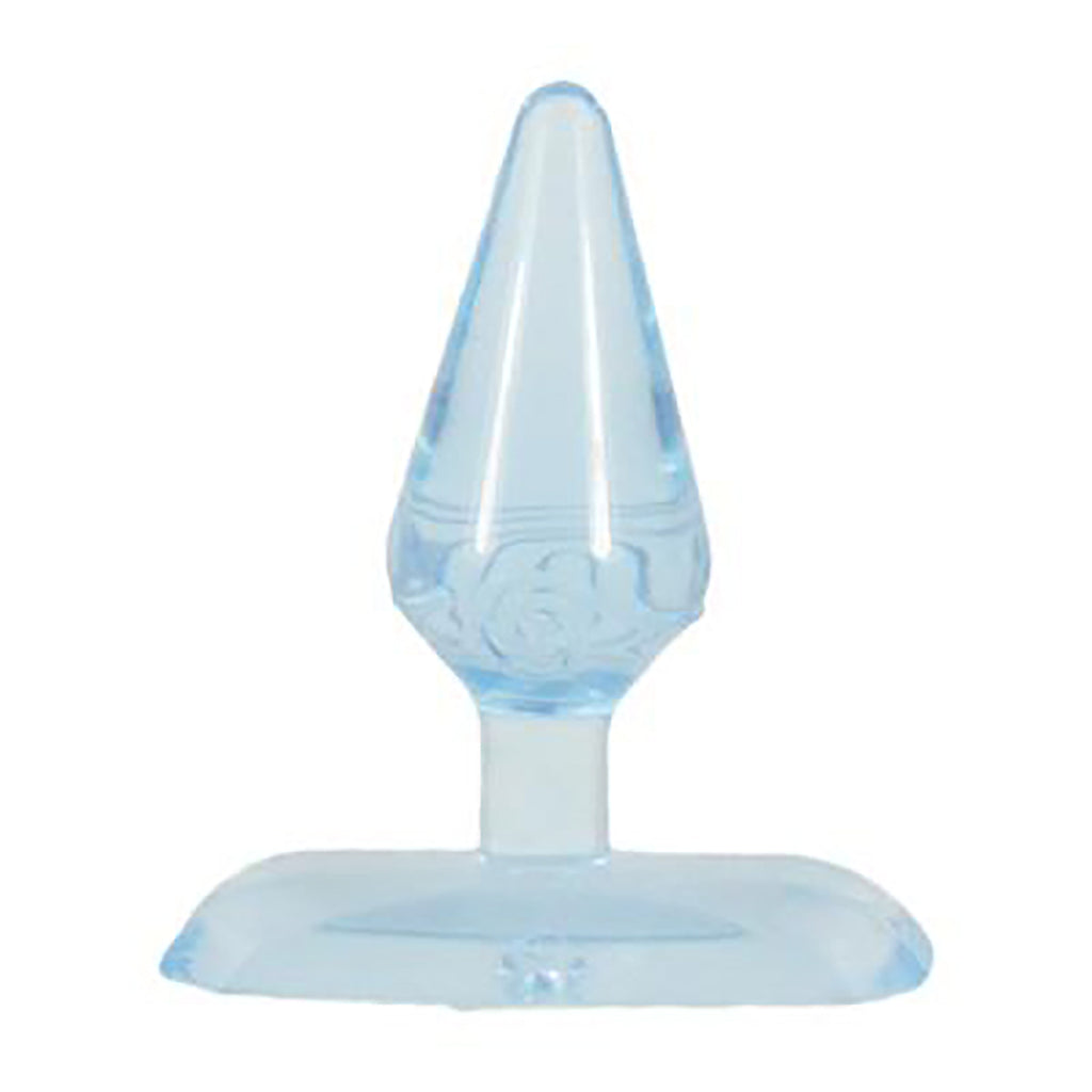 Anal Please! Small Jelly Anal Plug - Blue