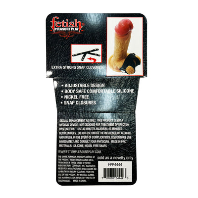 Fetish Pleasure Play V-Style Snap Ball Divider