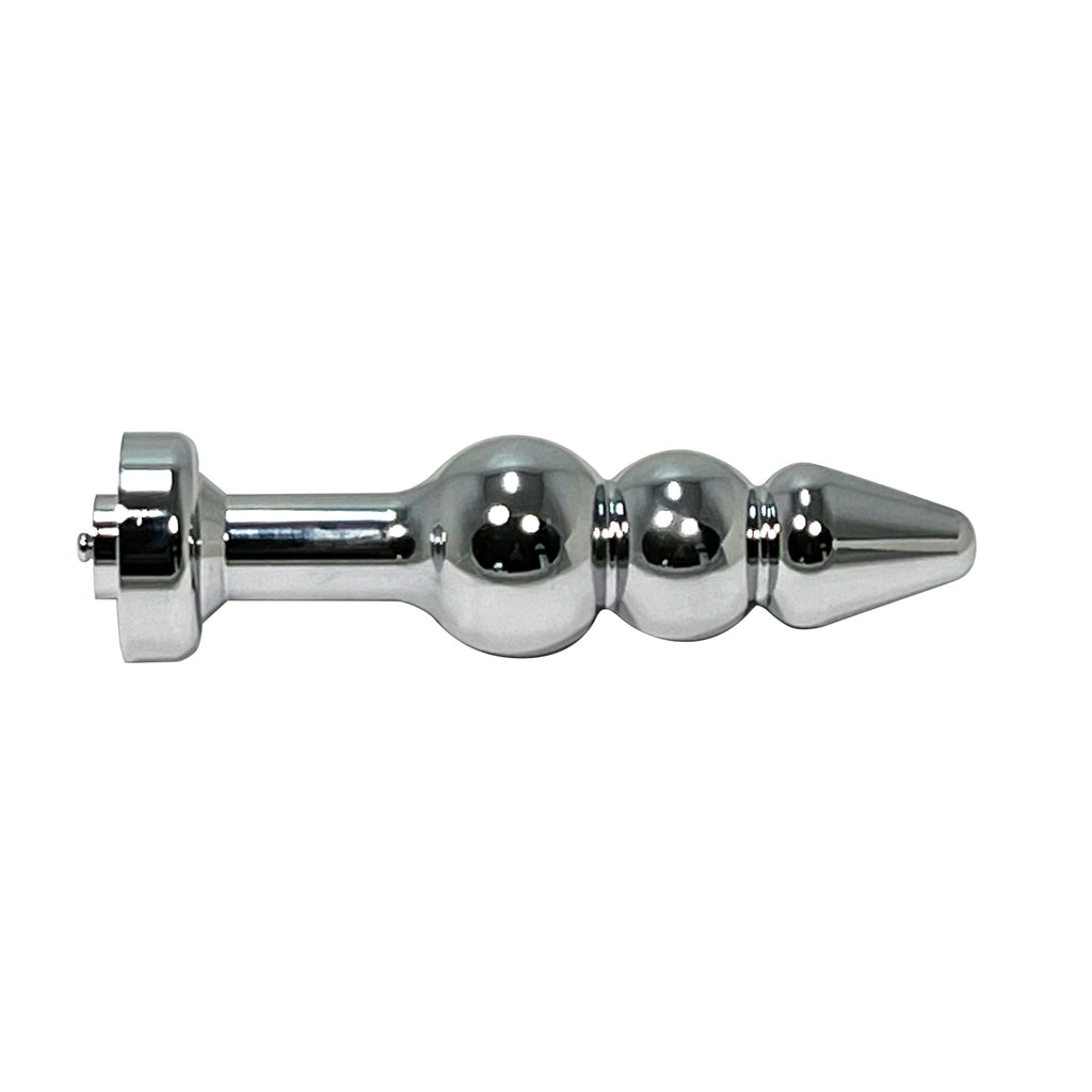 FETISH PLEASURE PLAY ELECTRO SHOCK METAL TAPERED BULB ANAL PLUG FETISH PLEASURE PLAY ELECTRO SHOCK METAL TAPERED BULB ANAL PLUG